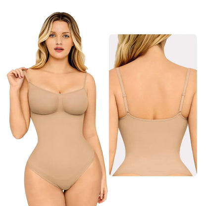 Seamless Covered Bust Jumpsuit Thong Bodysuit Fit Comfort Slimming  Womenswear 1 Breathable Hip Tops Soft  Deals For You