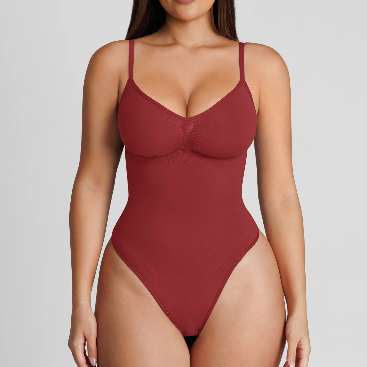 Seamless Covered Bust Jumpsuit Thong Bodysuit Fit Comfort Slimming  Womenswear 1 Breathable Hip Tops Soft  Deals For You