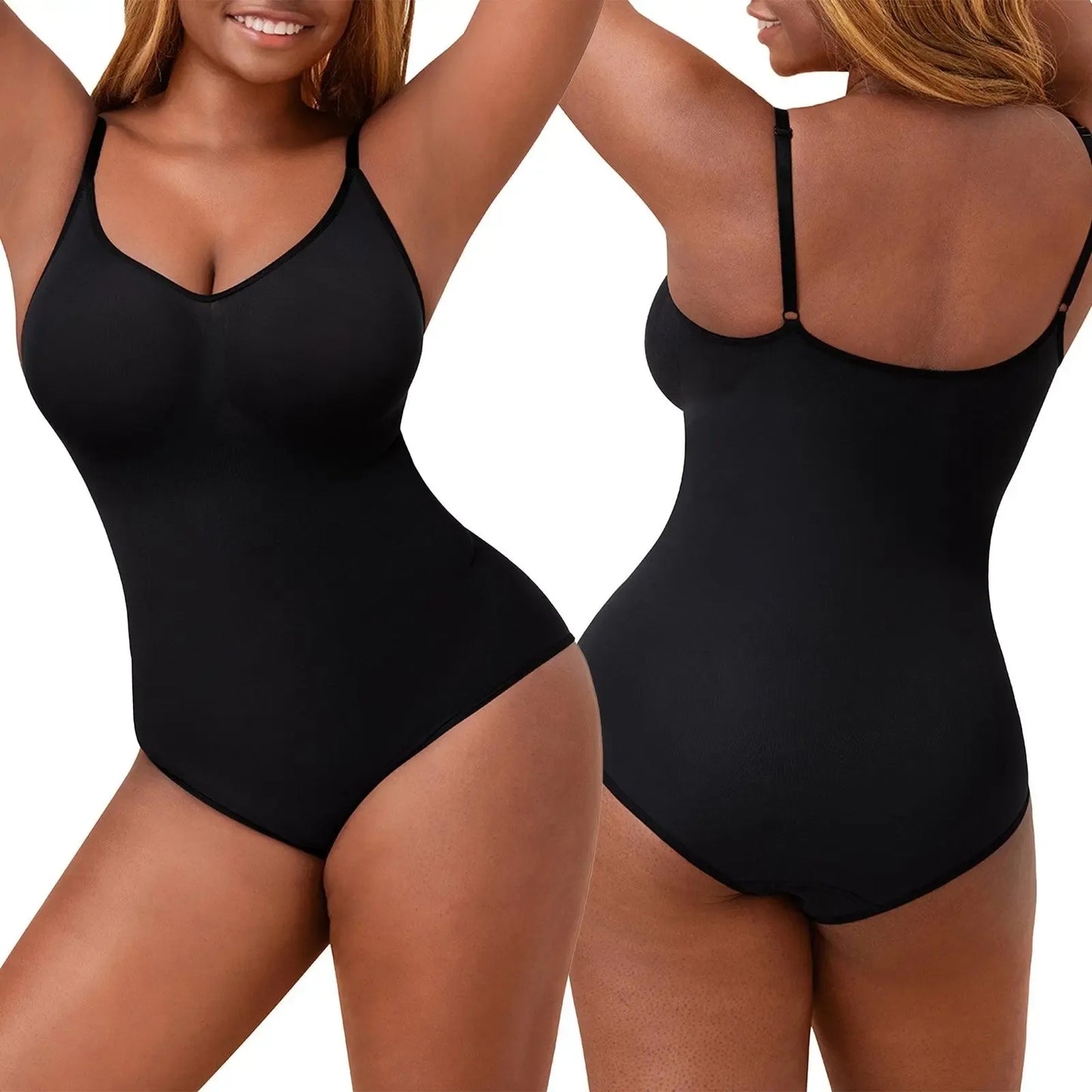 Seamless Covered Bust Jumpsuit Thong Bodysuit Fit Comfort Slimming  Womenswear 1 Breathable Hip Tops Soft  Deals For You