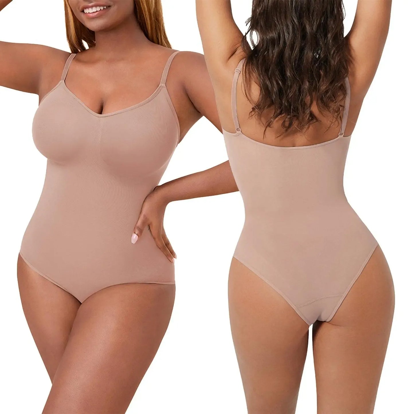 Seamless Covered Bust Jumpsuit Thong Bodysuit Fit Comfort Slimming  Womenswear 1 Breathable Hip Tops Soft  Deals For You