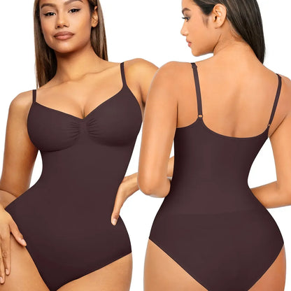 Seamless Covered Bust Jumpsuit Thong Bodysuit Fit Comfort Slimming  Womenswear 1 Breathable Hip Tops Soft  Deals For You