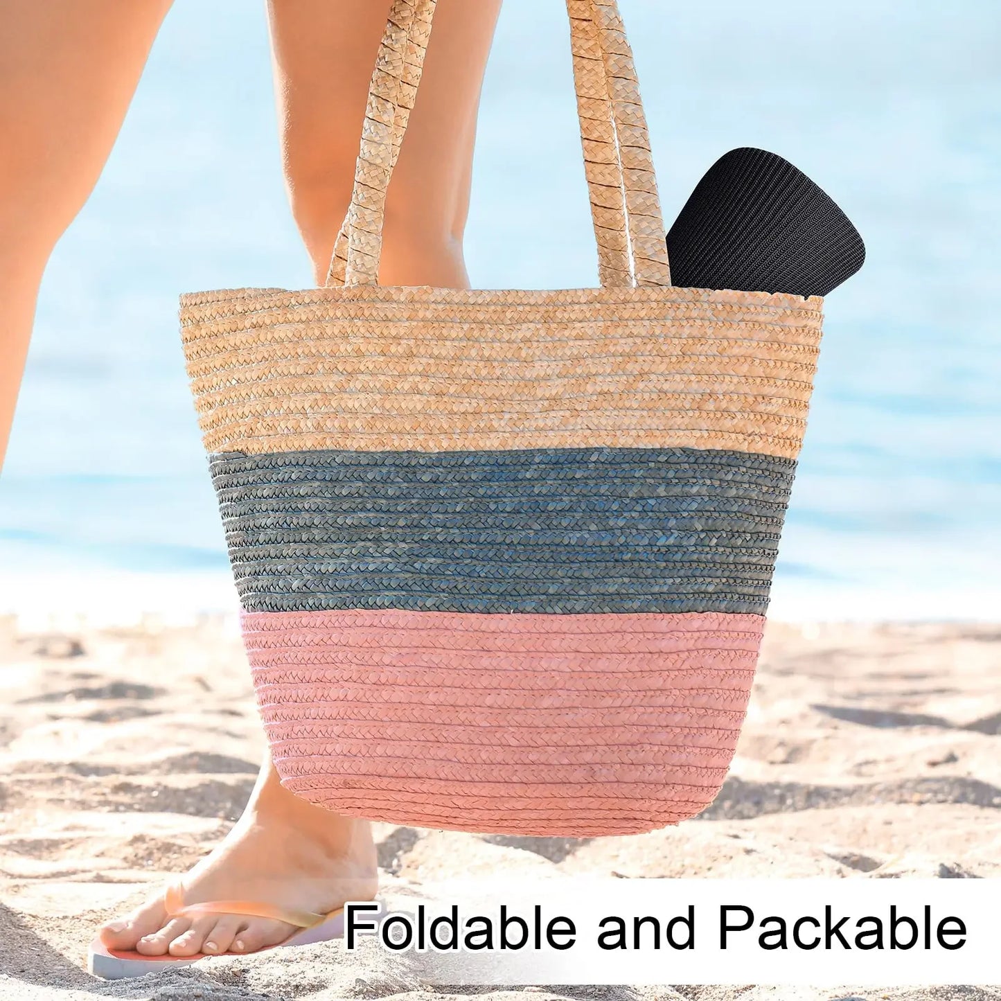 2Pcs Women's High Ponytail Sun Visor Hat | Aesthetic Breathable Open-Top UV Protection Cap | Birthday Gift for Her Running Hiking Beach Travel Outdoor Daily Wear