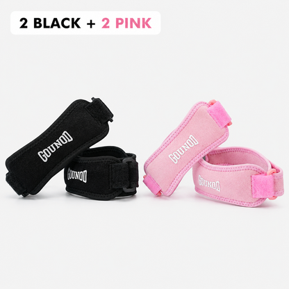 Silicone Patella Knee Strap, Adjustable Patellar Tendon Support